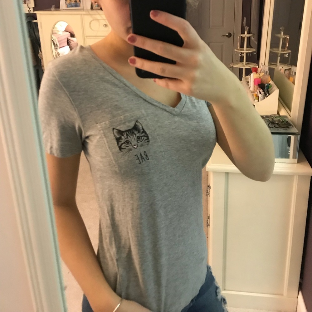 Forever 21 cat “bae” T-shirt